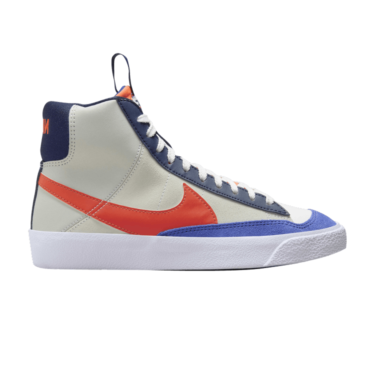 Nike Blazer Mid '77 SE GS 'Midnight Navy Team Orange'