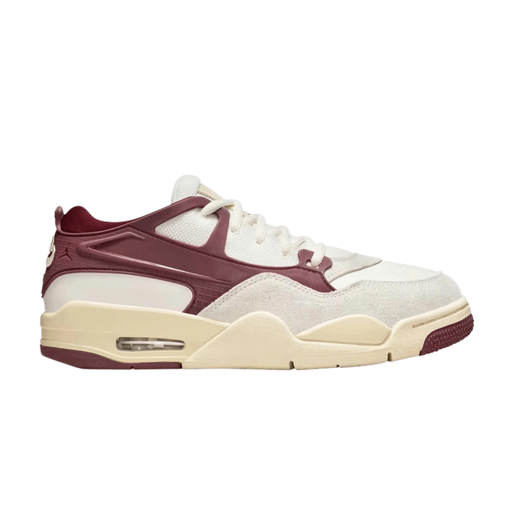 Wmns Air Jordan 4 RM 'Sail Dark Team Red Coconut Milk'