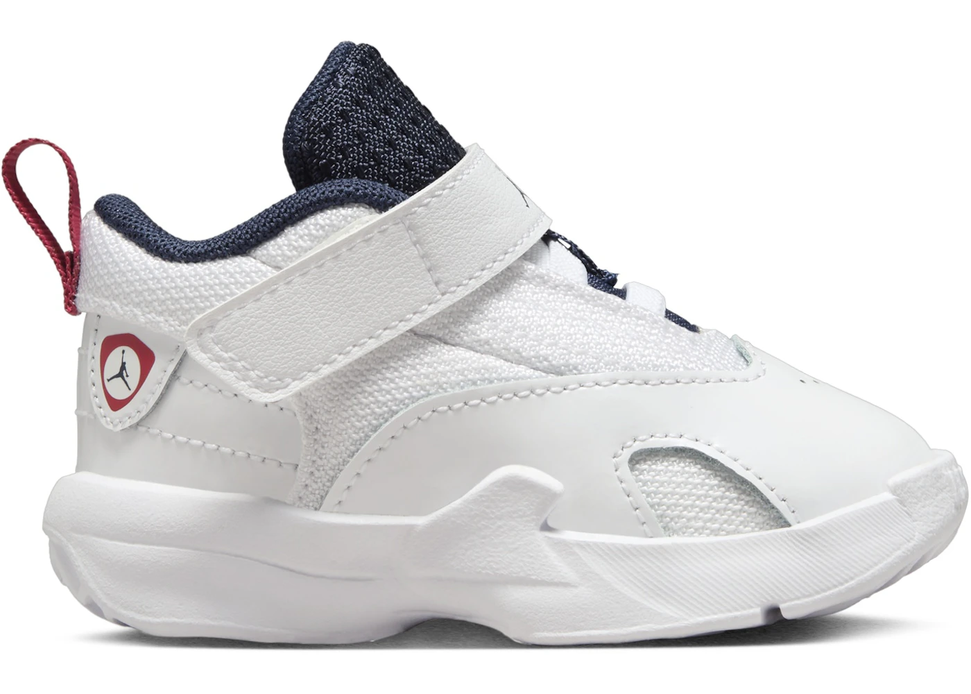 Jordan Max Aura 6 White Varsity Red Midnight Navy (TD)