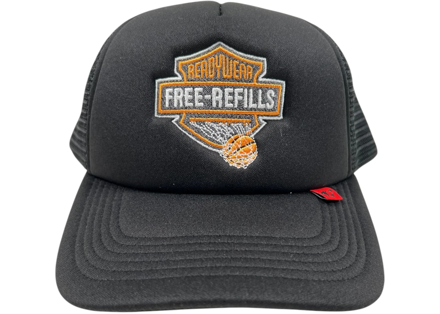 Free Refills Harley Trucker Cap Black