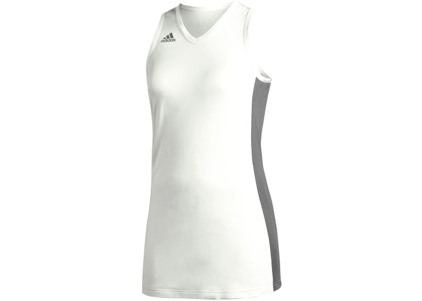 adidas Women's NXT Prime V Neck Sleeveless Jersey White