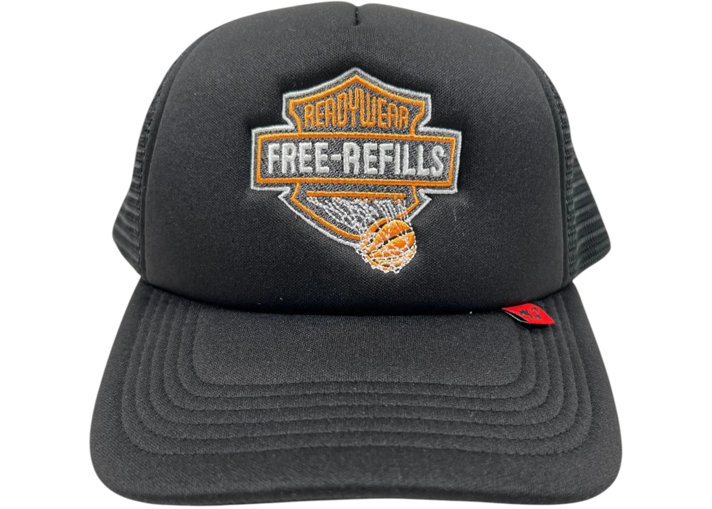 Free Refills Harley Trucker Cap Black