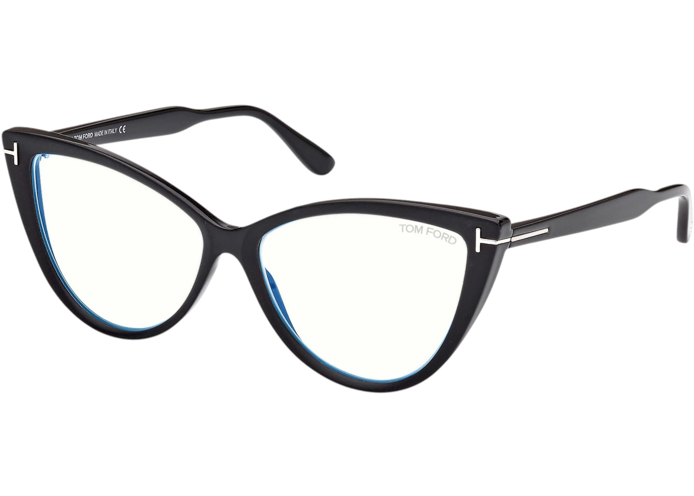 Tom Ford Women's Acetate (FT5843B-005-56) Optical Frames Blue