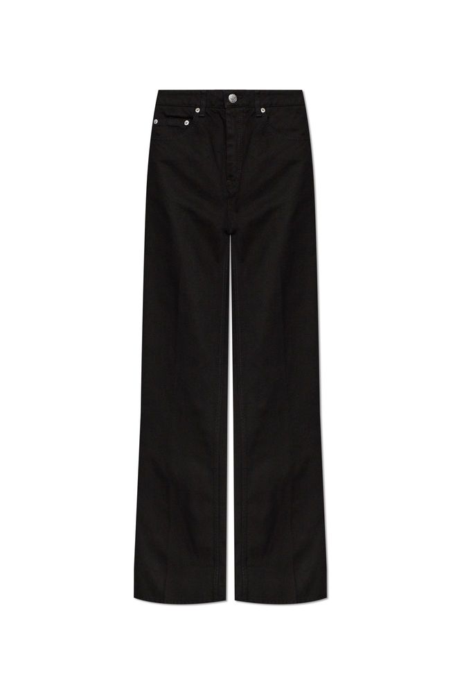 AMI Flared High-Rise Jeans