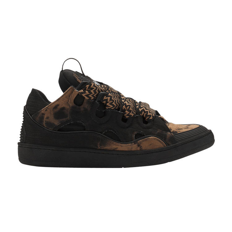 Lanvin Curb Sneakers 'Black Beige'