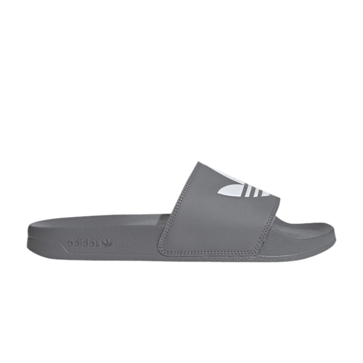 adidas Adilette Lite Slides 'Trefoil Logo - Grey'