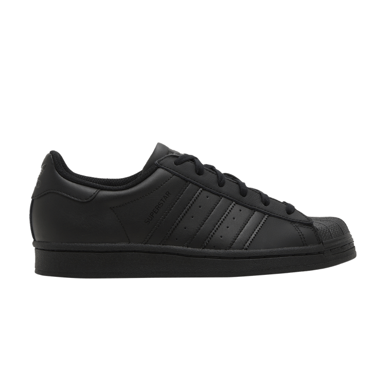 adidas Superstar J 'Triple Black'