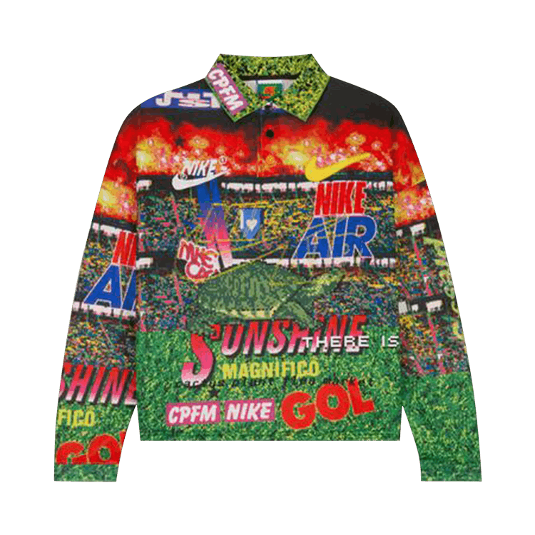 Nike x Cactus Plant Flea Market Long-Sleeve Polo 'Multicolor'