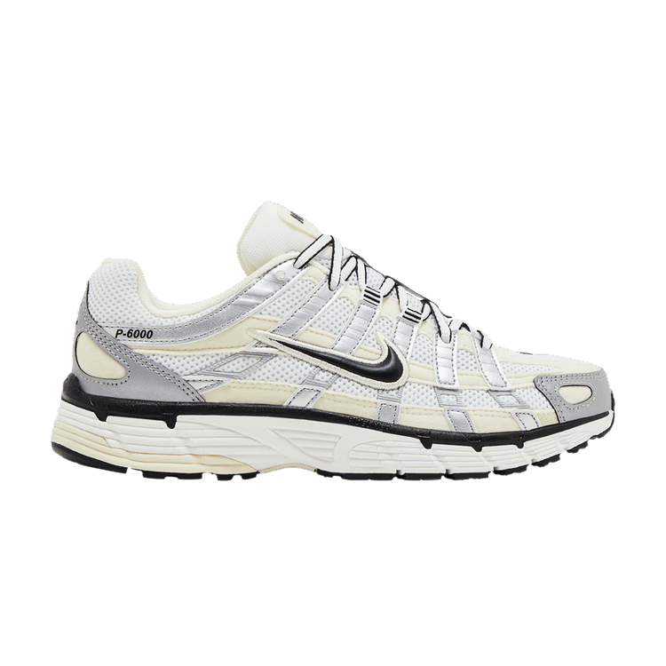 Nike Wmns P-6000 'Coconut Milk Metallic Silver'