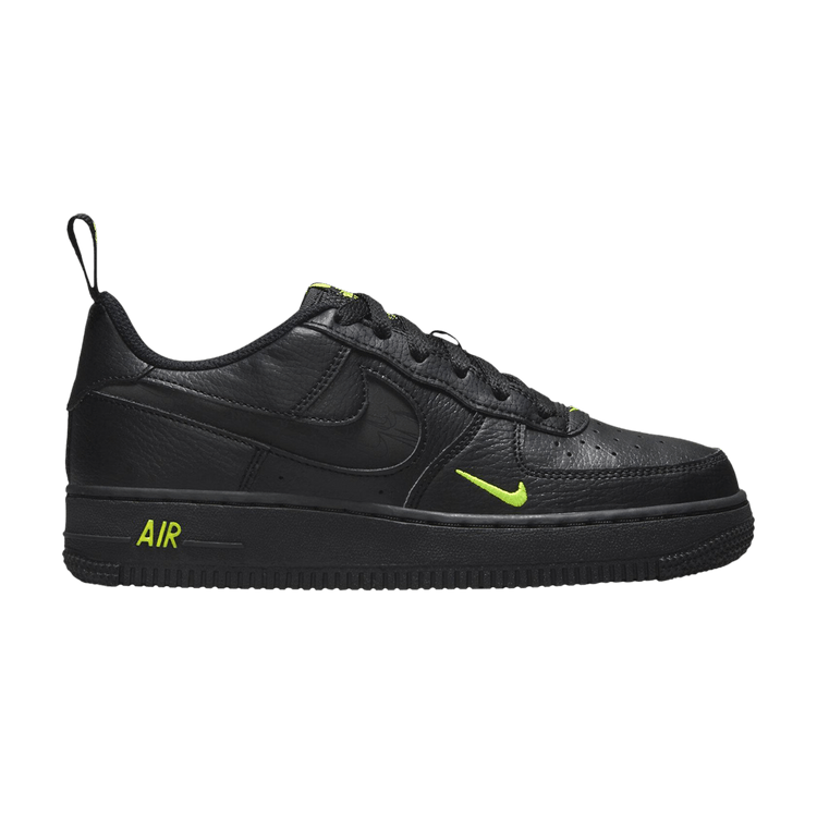 Nike Air Force 1 Low GS 'Black Volt'