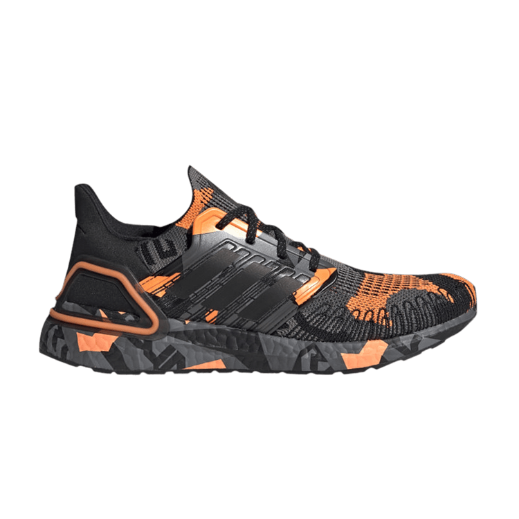 Adidas UltraBoost 20 'Geometric Pack - Black Signal Orange'