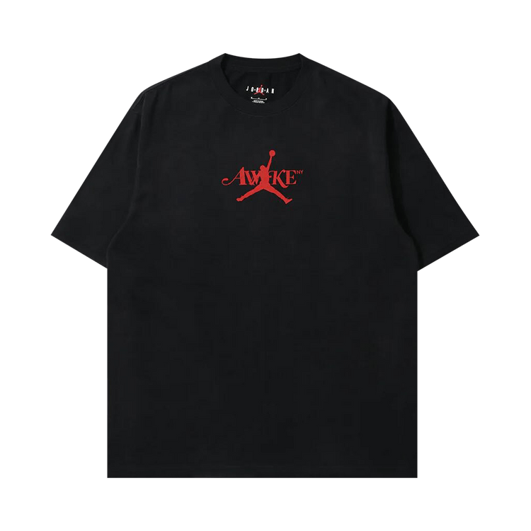 Air Jordan x Awake NY Solid Tee 'Black/University Red'