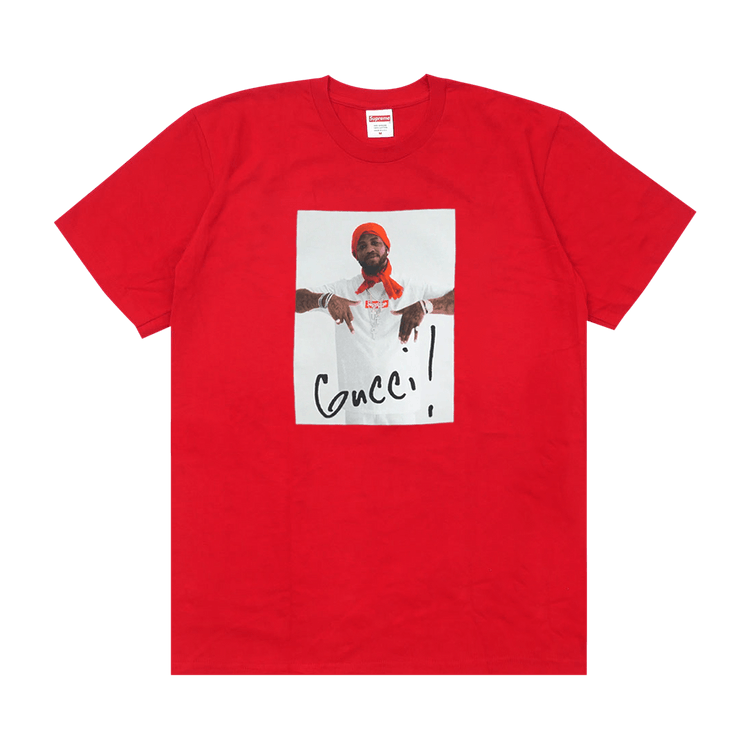 Supreme Gucci Mane Tee 'Red'