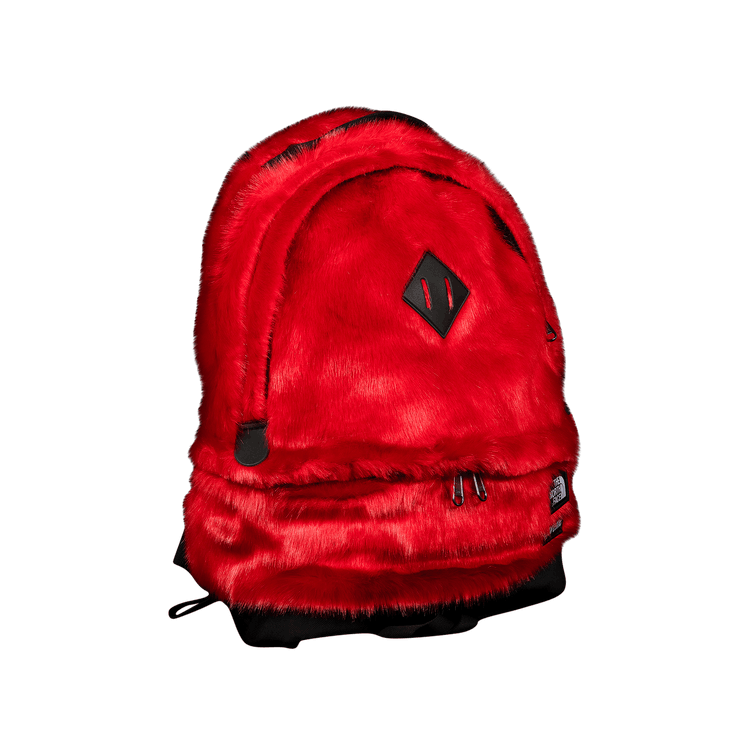 Supreme x The North Face Faux Fur Backpack 'Red'