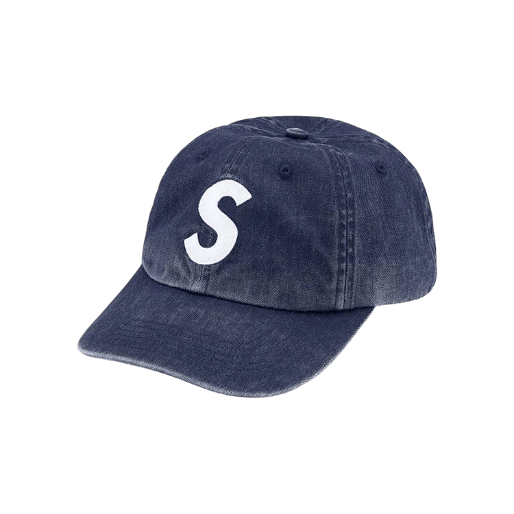 Supreme Pigment Print S Logo 6-Panel 'Black'