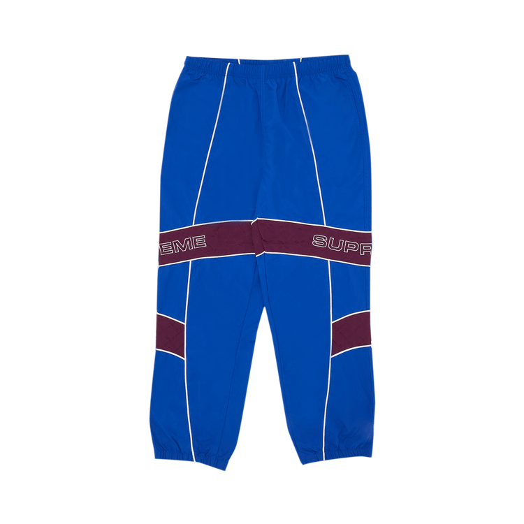Supreme Jacquard Panel Track Pant 'Royal'