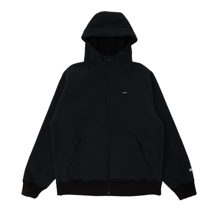 Supreme x WINDSTOPPER Zip Up Hooded Sweatshirt 'Black'