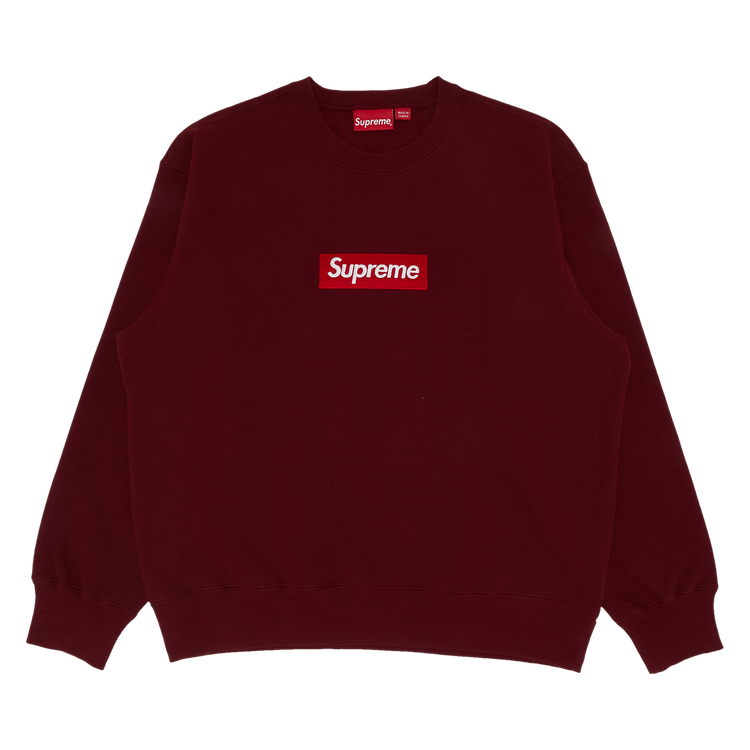 Supreme Box Logo Crewneck 'Cardinal'