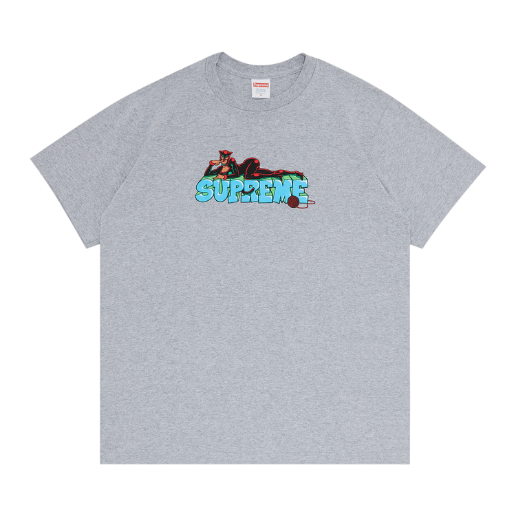 Supreme Catwoman Tee 'Heather Grey'