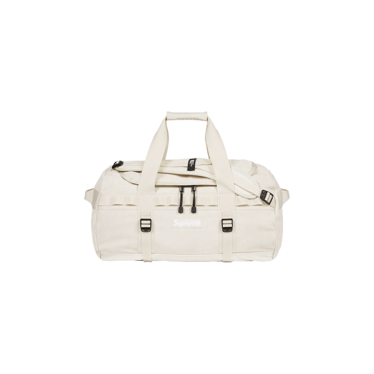 Supreme x The North Face Suede Small Base Camp Duffle Bag 'Stone'