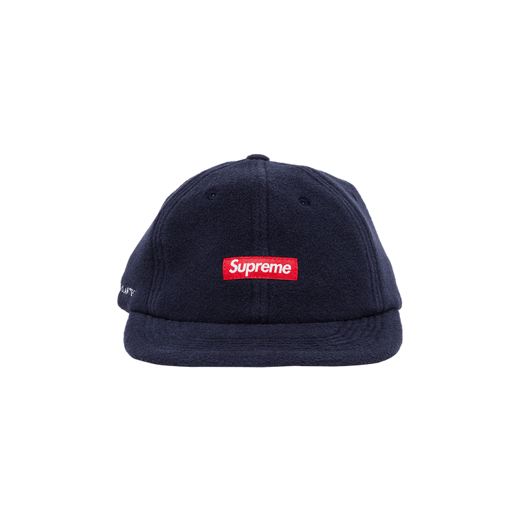 Supreme Polartec Small Box 6-Panel 'Navy'