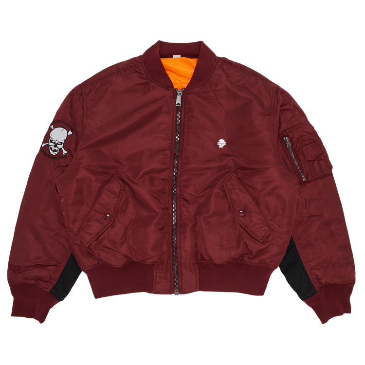 Supreme x Bounty Hunter MA-1 'Burgundy'