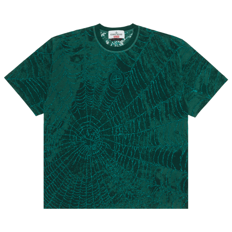 Supreme x Stone Island Short-Sleeve Top 'Dark Green'