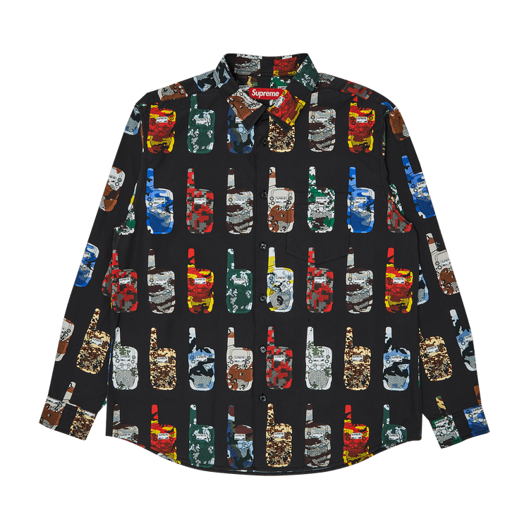 Supreme Walkie Talkie Shirt 'Black'