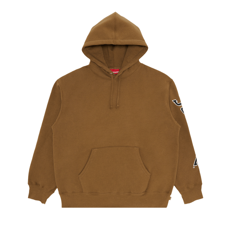 Supreme Sleeve Arc Hooded Sweatshirt 'Dark Khaki'