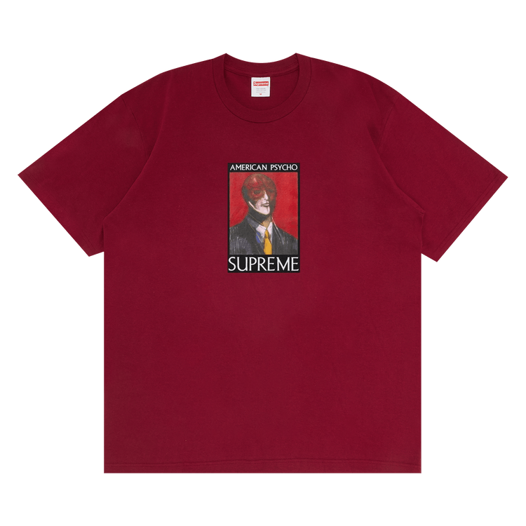 Supreme American Psycho Tee 'Cardinal'