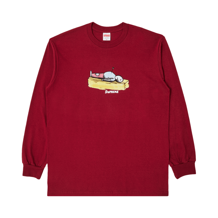Supreme Neil Blender Arrow Long-Sleeve Tee 'Cardinal'
