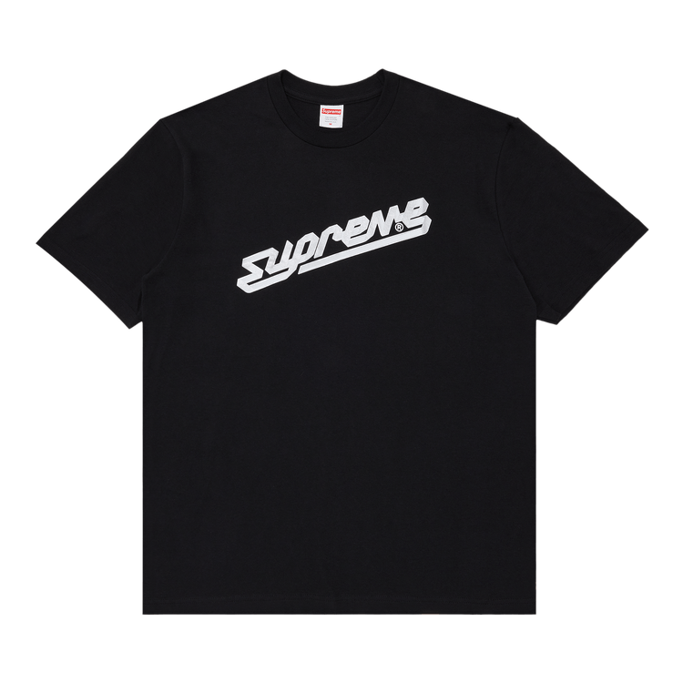 Supreme Banner Tee 'Black'