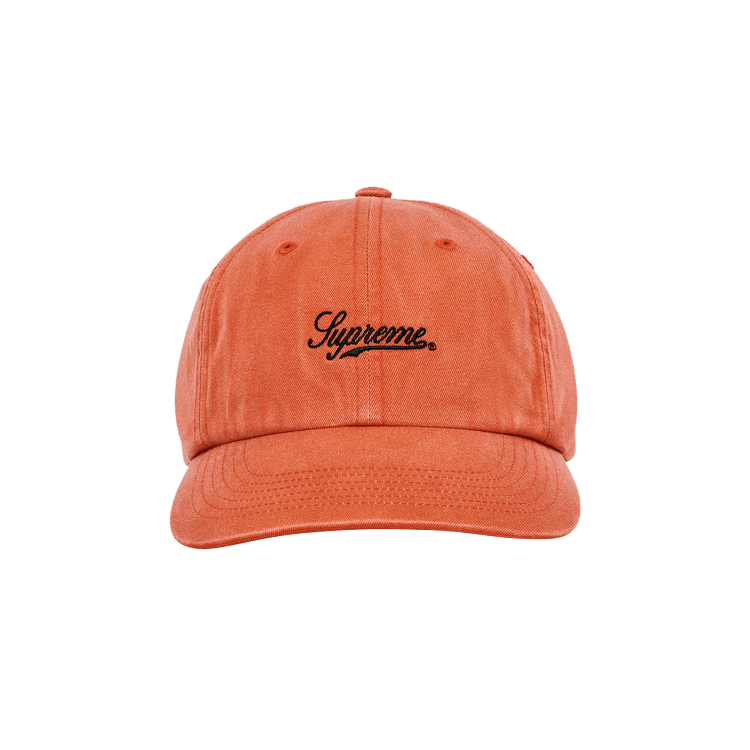 Supreme Bleached Chino 6-Panel 'Orange'