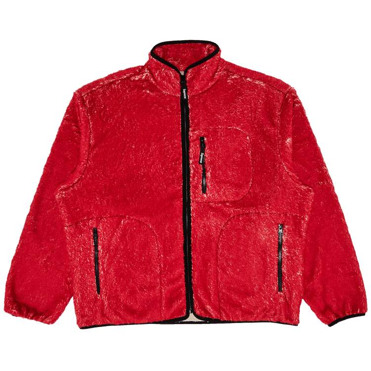 Supreme Kate Moss Fleece Jacket 'Red'