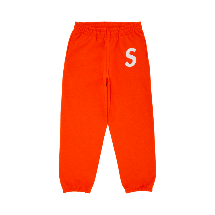 Supreme S Logo Sweatpant 'Bright Orange'