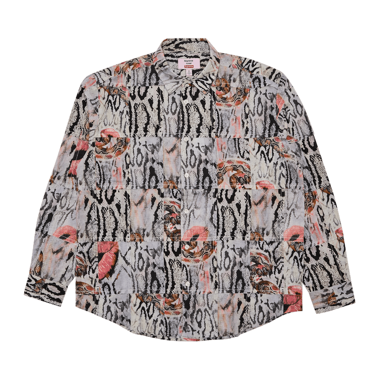 Supreme x Martine Rose Patchwork Shirt 'Multicolor'