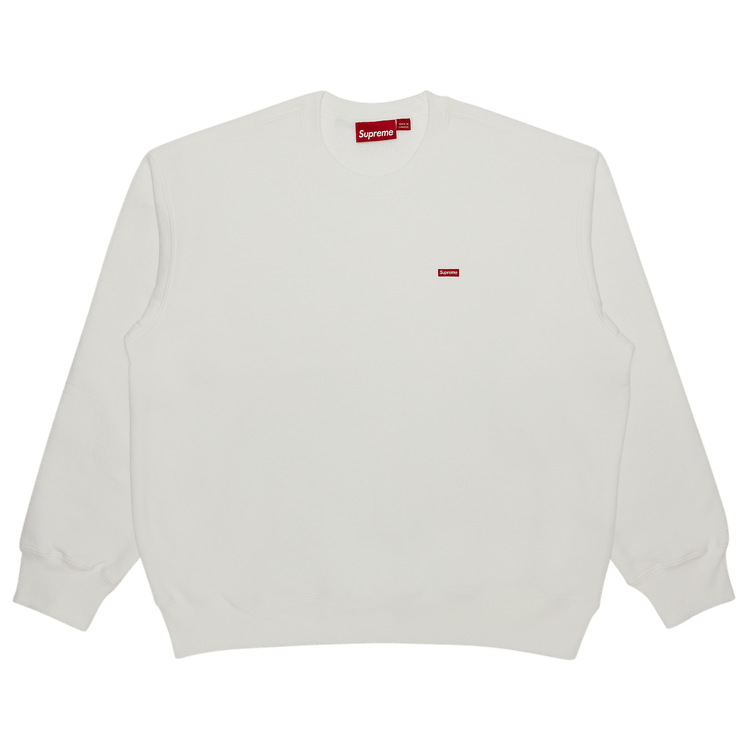 Supreme Small Box Crewneck 'White'