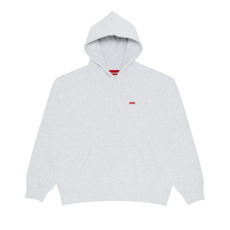 Supreme Small Box Hooded Sweatshirt 'Ash Grey'