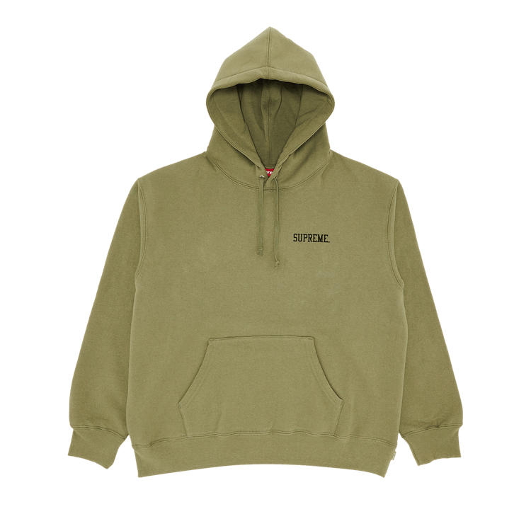 Supreme Anarchy Hooded Sweatshirt 'Light Olive'