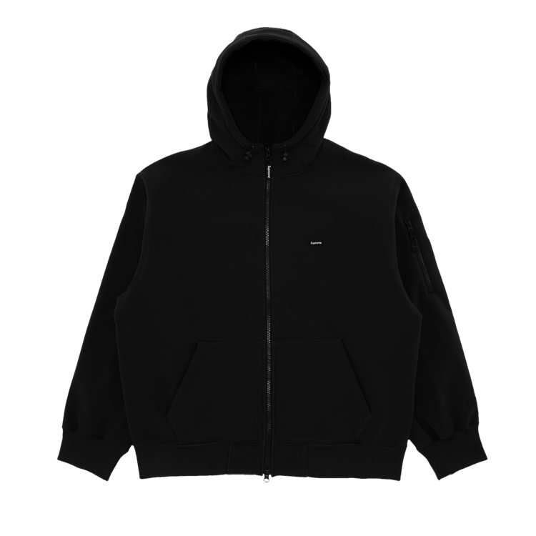 Supreme WINDSTOPPER Zip Up Hooded Sweatshirt 'Black'