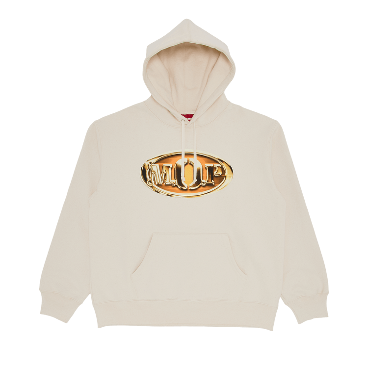 Supreme M.O.P. Hooded Sweatshirt 'Natural'