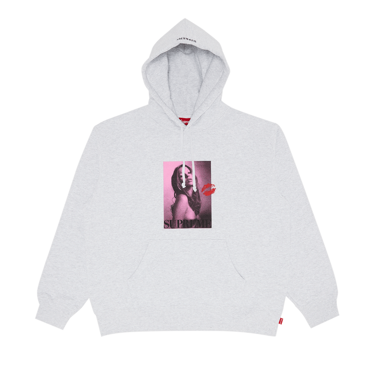 Supreme Kate Moss Hooded Sweatshirt 'Ash Grey'
