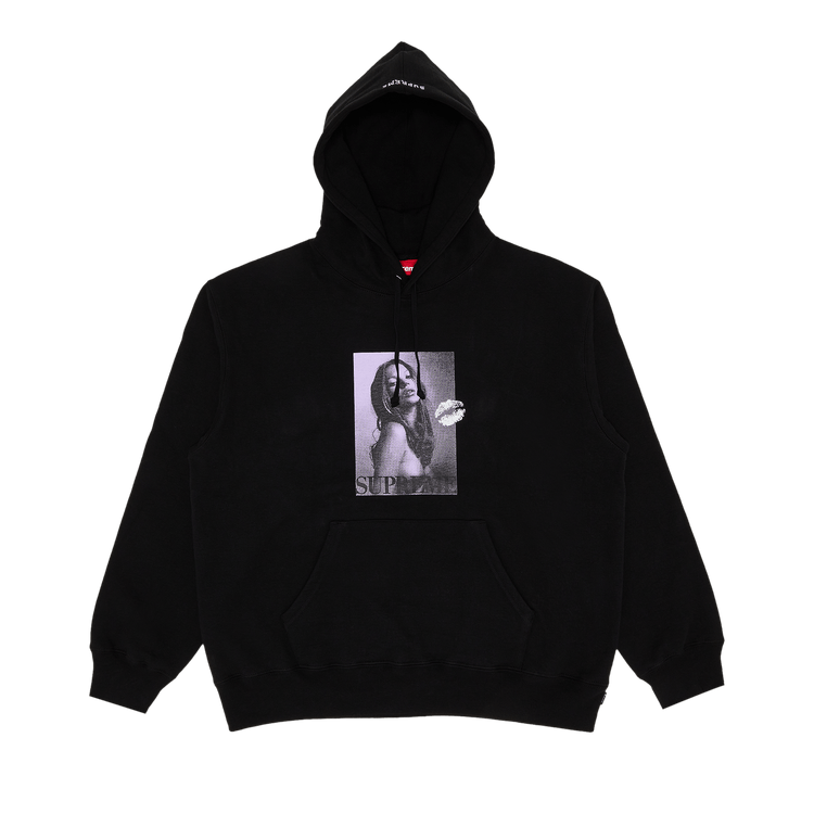 Supreme Kate Moss Hooded Sweatshirt 'Black'