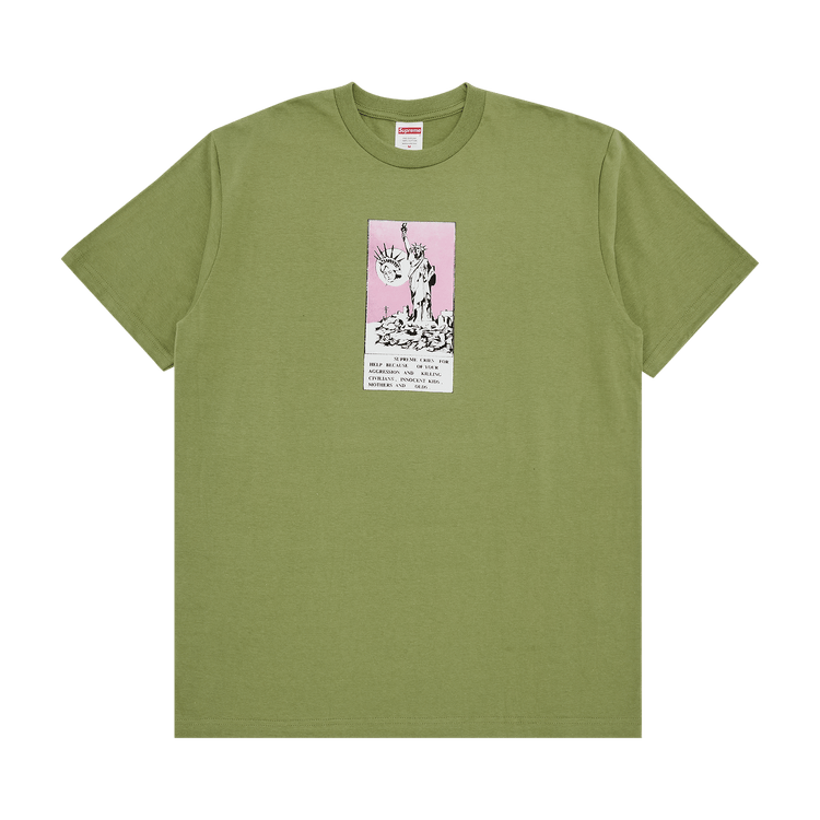 Supreme Liberty Tee 'Moss'