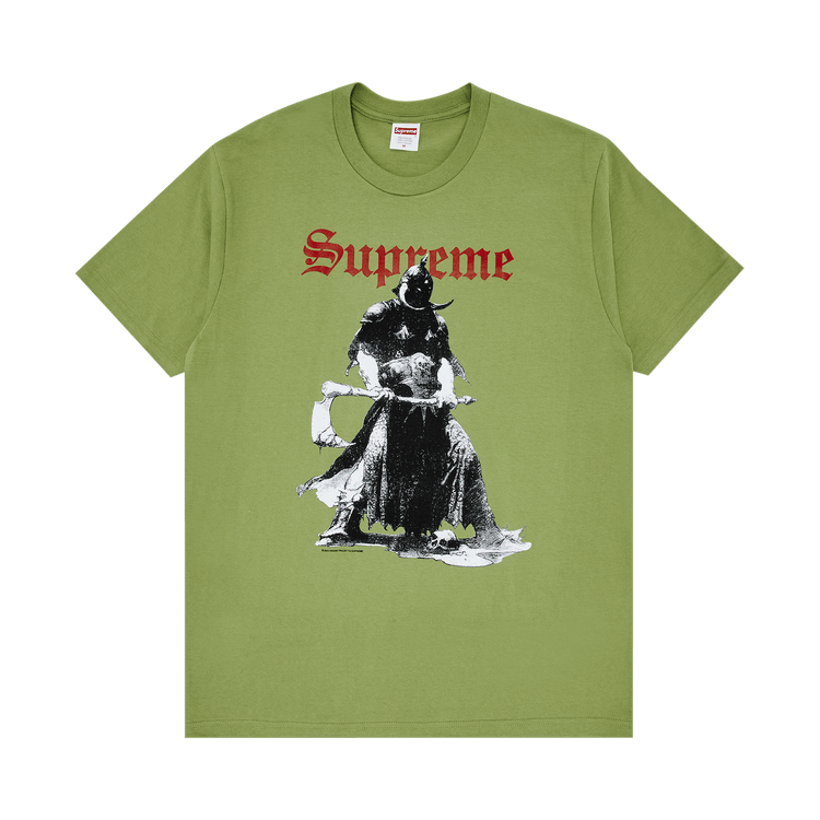 Supreme x Frank Frazetta Destruction Tee 'Moss'
