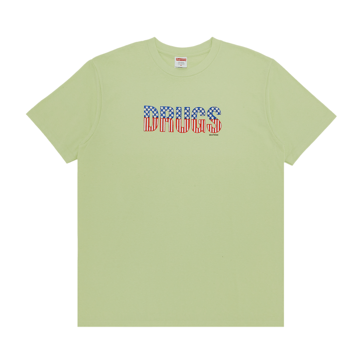 Supreme Drugs Tee 'Pale Mint'