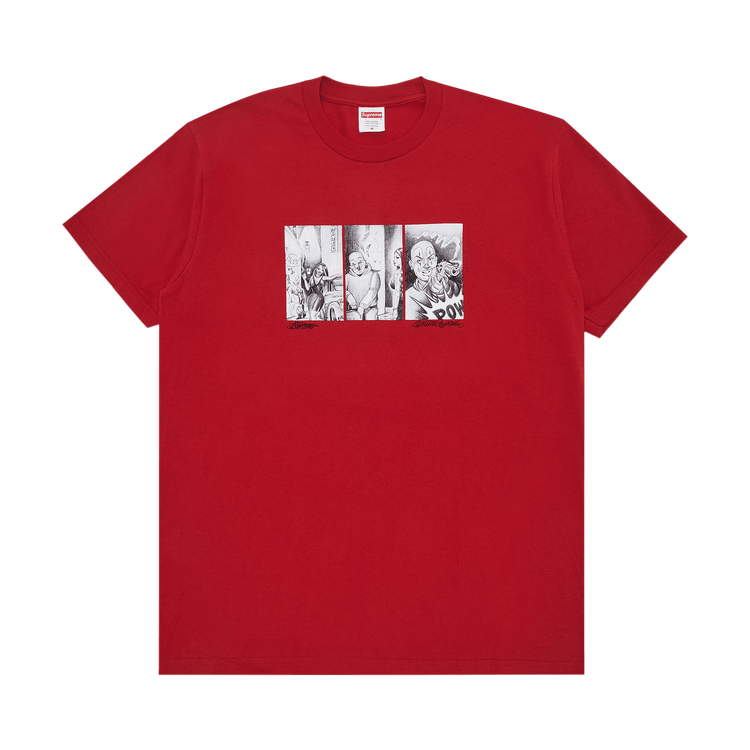 Supreme Mister Cartoon Pow Tee 'Red'