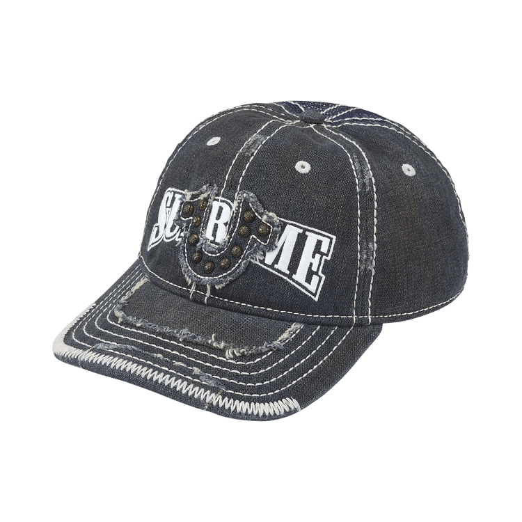 Supreme x True Religion Mesh Back 6-Panel 'Dirty Indigo'