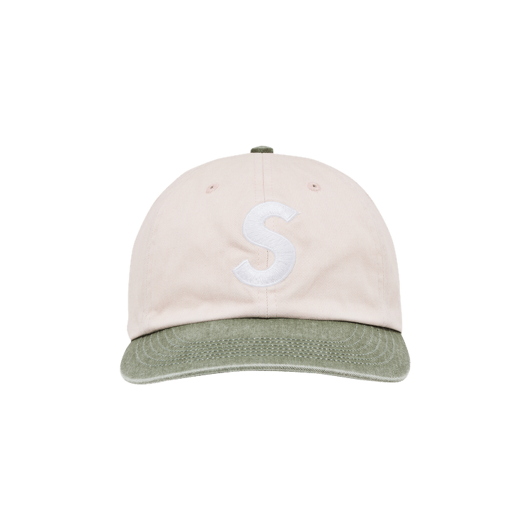Supreme Pigment Coated 2-Tone S Logo 6-Panel 'Light Pink'