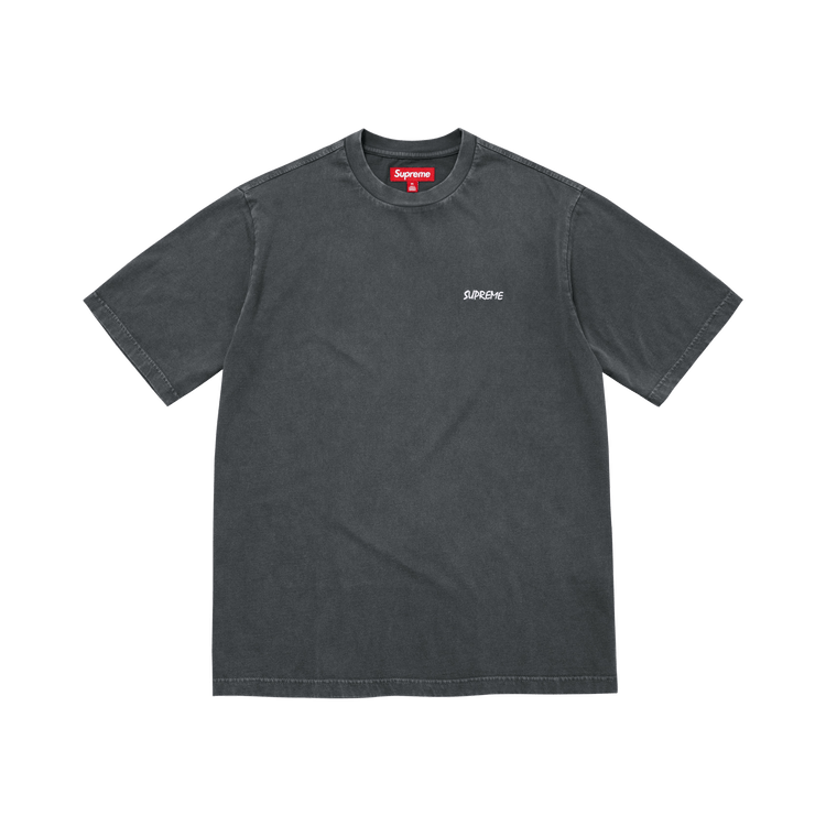 Supreme Washed Short-Sleeve Top 'Black'
